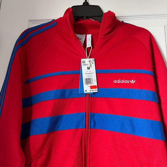 New Men’s Track Top Better Scarlet Size M - Picture 2 of 3